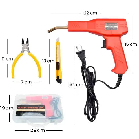 Kit de Pistola de Soldadura de Plástico QuickFix®