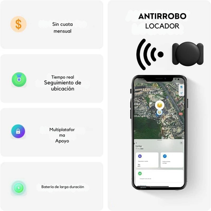 Mini dispositivo magnético de rastreo GPS